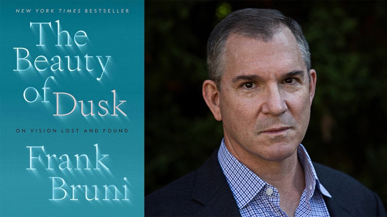 Frank Bruni's memoir, 'The Beauty of Dusk' discusses his new perspective on life after learning to live with monocular vision.